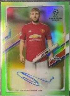 Luke Shaw [Neon Green Refractor] #CA-LS