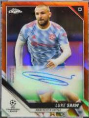 Luke Shaw [Orange Refractor] #CA-LS