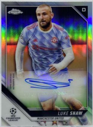 Luke Shaw [Red Wave Refractor] #CA-LS