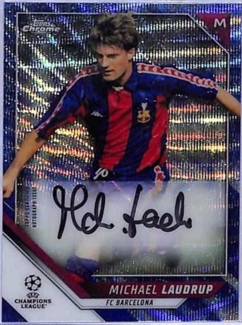 Michael Laudrup [Blue Wave Refractor] #CA-ML