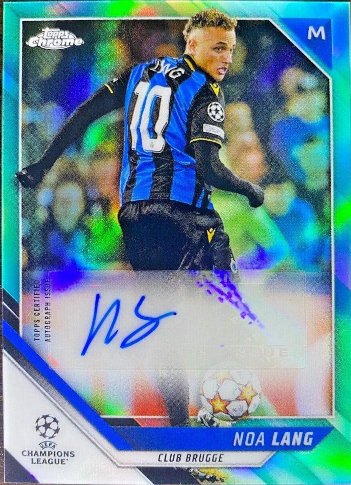 Noa Lang [Aqua Refractor] #CA-NL