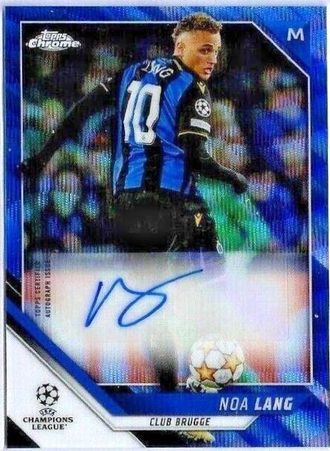 Noa Lang [Blue Wave Refractor] #CA-NL