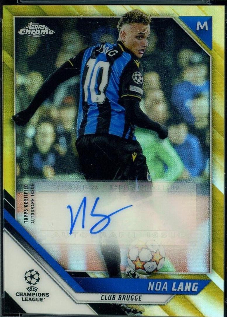 Noa Lang [Gold Refractor] #CA-NL