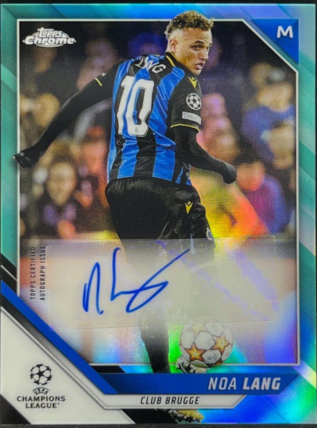 Noa Lang [Neon Green Refractor] #CA-NL