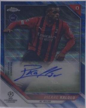 Pierre Kalulu [Blue Wave Refractor] #CA-PK