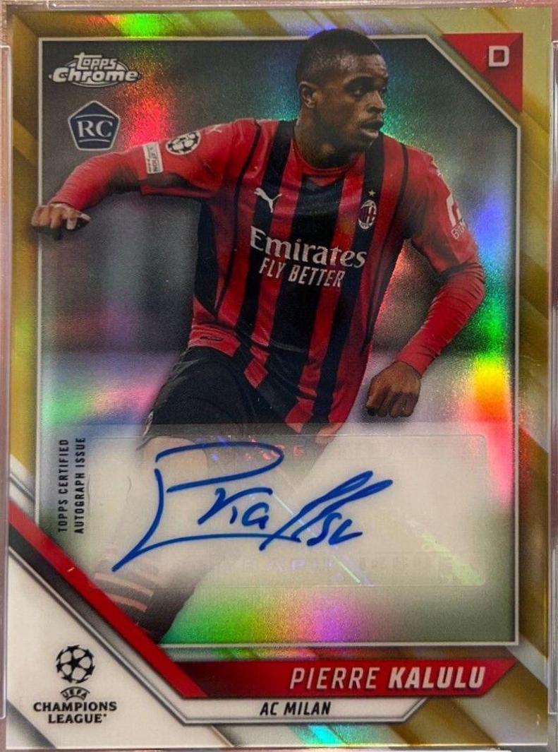 Pierre Kalulu [Gold Refractor] #CA-PK