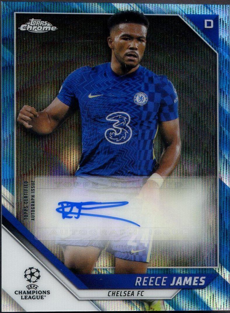 Reece James [Blue Wave Refractor] #CA-RJ