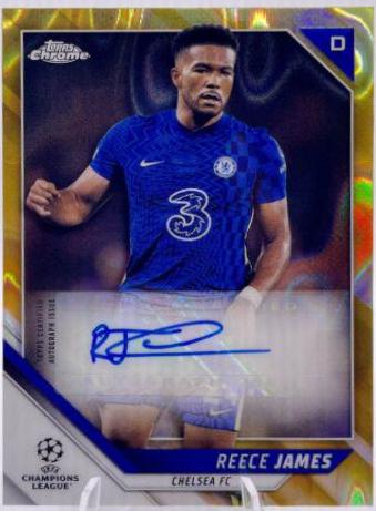 Reece James [Gold Lava Refractor] #CA-RJ