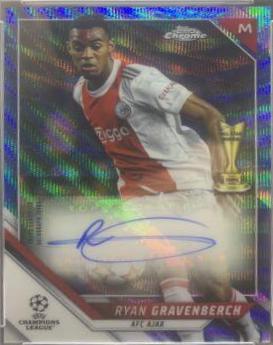 Ryan Gravenberch [Blue Wave Refractor] #CA-RG