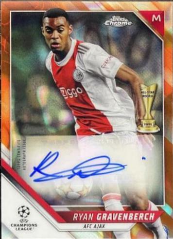 Ryan Gravenberch [Orange Lava Refractor] #CA-RG