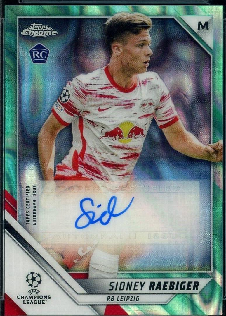 Sidney Raebiger [Aqua Lava Refractor] #CA-SR