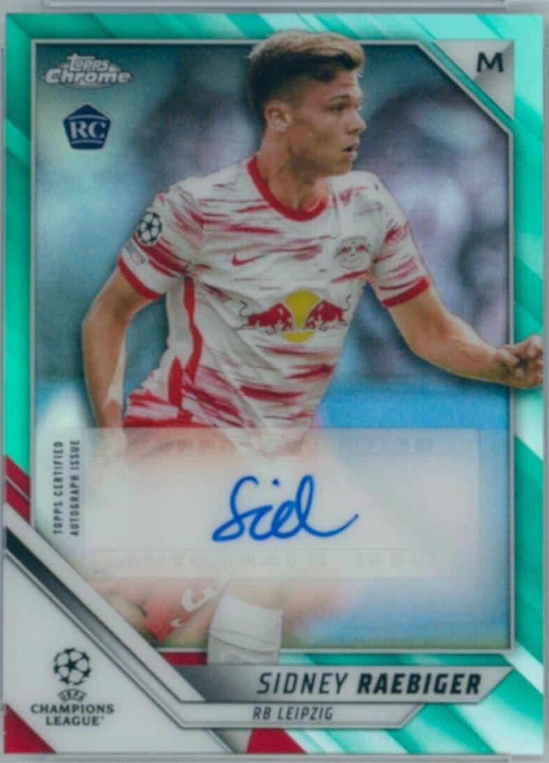 Sidney Raebiger [Aqua Refractor] #CA-SR