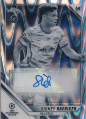 Sidney Raebiger [Black & White Ray Wave Refractor] #CA-SR