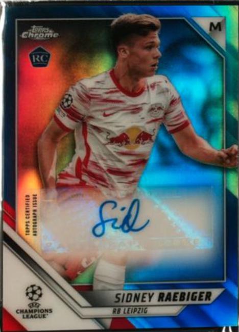 Sidney Raebiger [Blue Refractor] #CA-SR