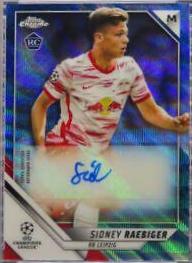 Sidney Raebiger [Blue Wave Refractor] #CA-SR