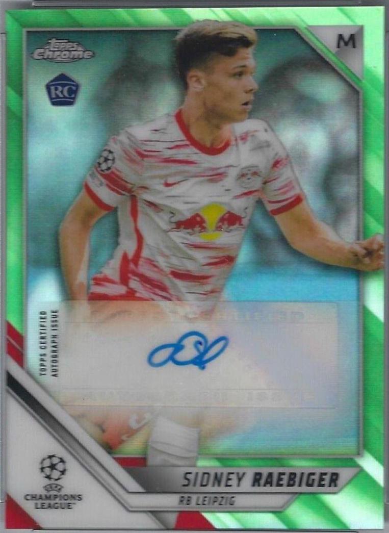 Sidney Raebiger [Neon Green Refractor] #CA-SR