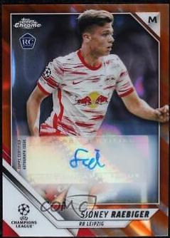 Sidney Raebiger [Orange Lava Refractor] #CA-SR