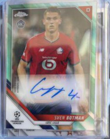 Sven Botman [Aqua Refractor] #CA-SB