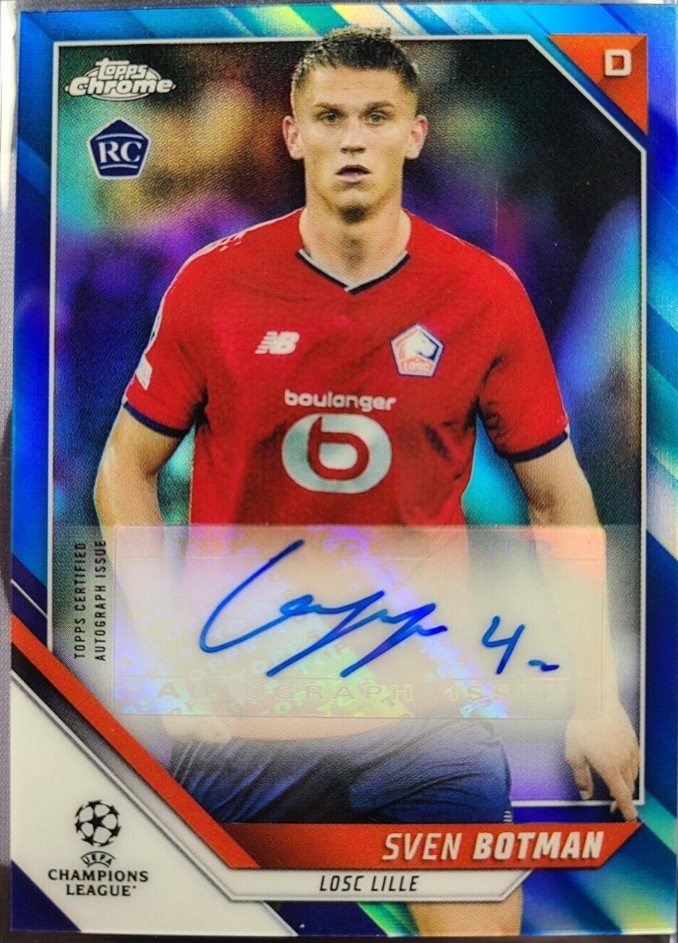 Sven Botman [Blue Refractor] #CA-SB