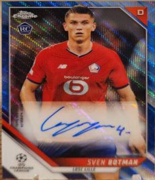 Sven Botman [Blue Wave Refractor] #CA-SB