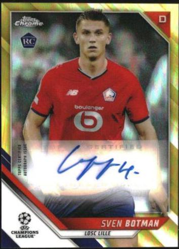 Sven Botman [Gold Refractor] #CA-SB
