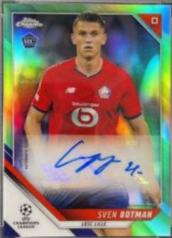 Sven Botman [Neon Green Refractor] #CA-SB