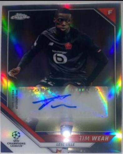 Tim Weah [Red Wave Refractor] #CA-TW