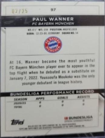 Paul Wanner [Orange] #97