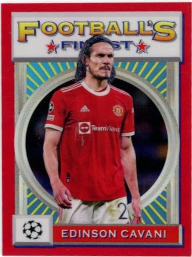 Edinson Cavani [Red Refractor] #56