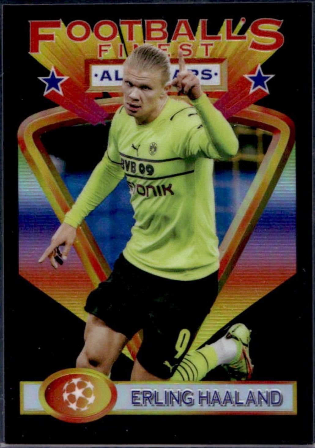 Erling Haaland [Black Refractor] #9