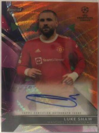 Luke Shaw [Orange Wave] #BA-LS