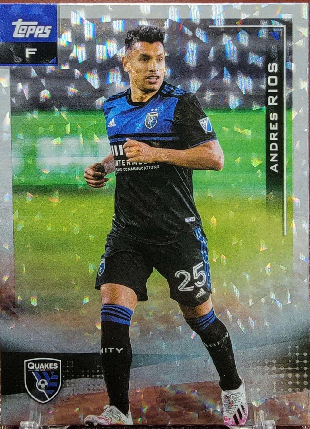 Andres Rios [Icy White Foil] #89