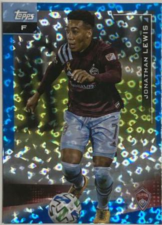 Jonathan Lewis [Icy Blue Foil] #121
