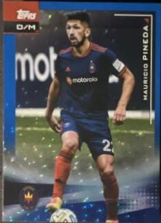 Mauricio Pineda [Icy Blue Foil] #17