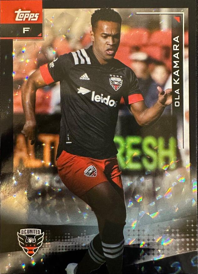 Ola Kamara [Icy Black Foil] #100