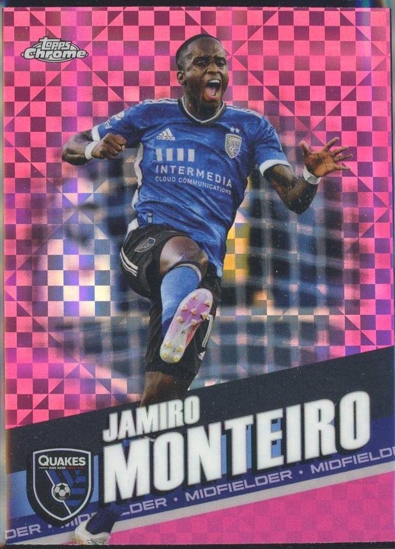 Jamiro Monteiro [Pink Xfractor] #105