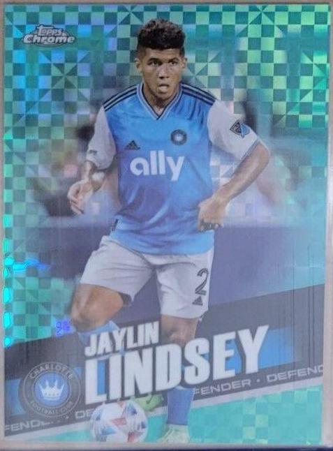 Jaylin Lindsey [Aqua Xfractor] #26