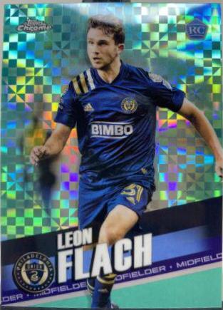Leon Flach [Aqua Xfractor] #110