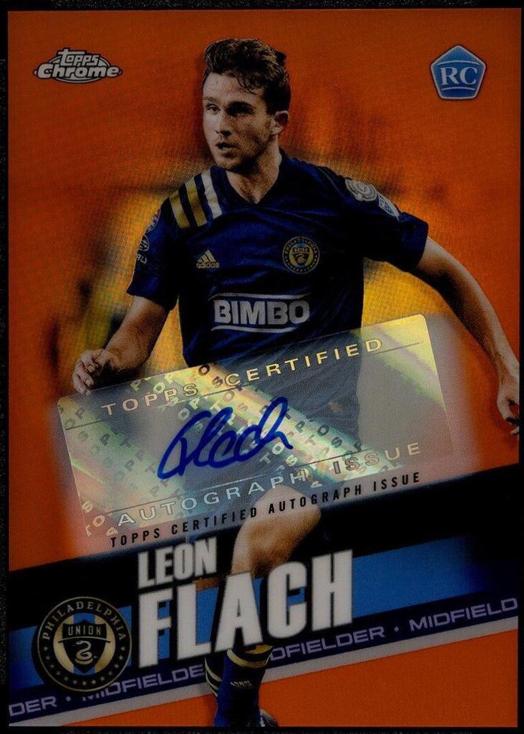 Leon Flach [Autograph Orange] #110