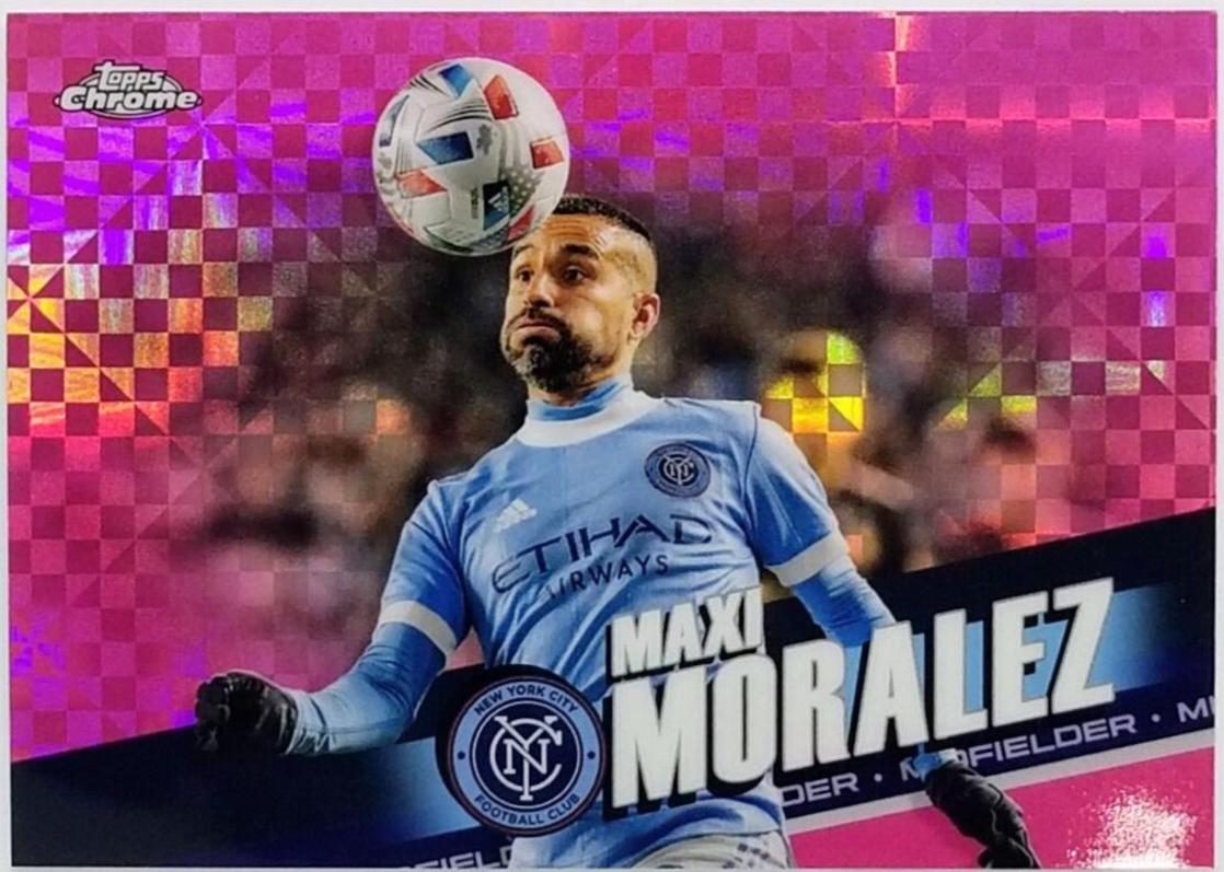 Maxi Moralez [Pink Xfractor] #175
