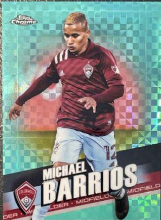 Michael Barrios [Aqua Xfractor] #148