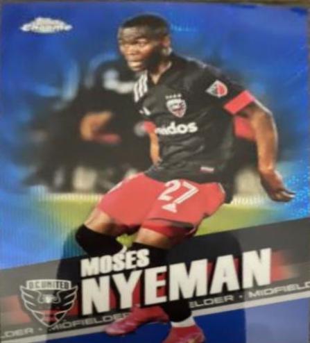 Moses Nyeman [Blue Mini Diamond] #92