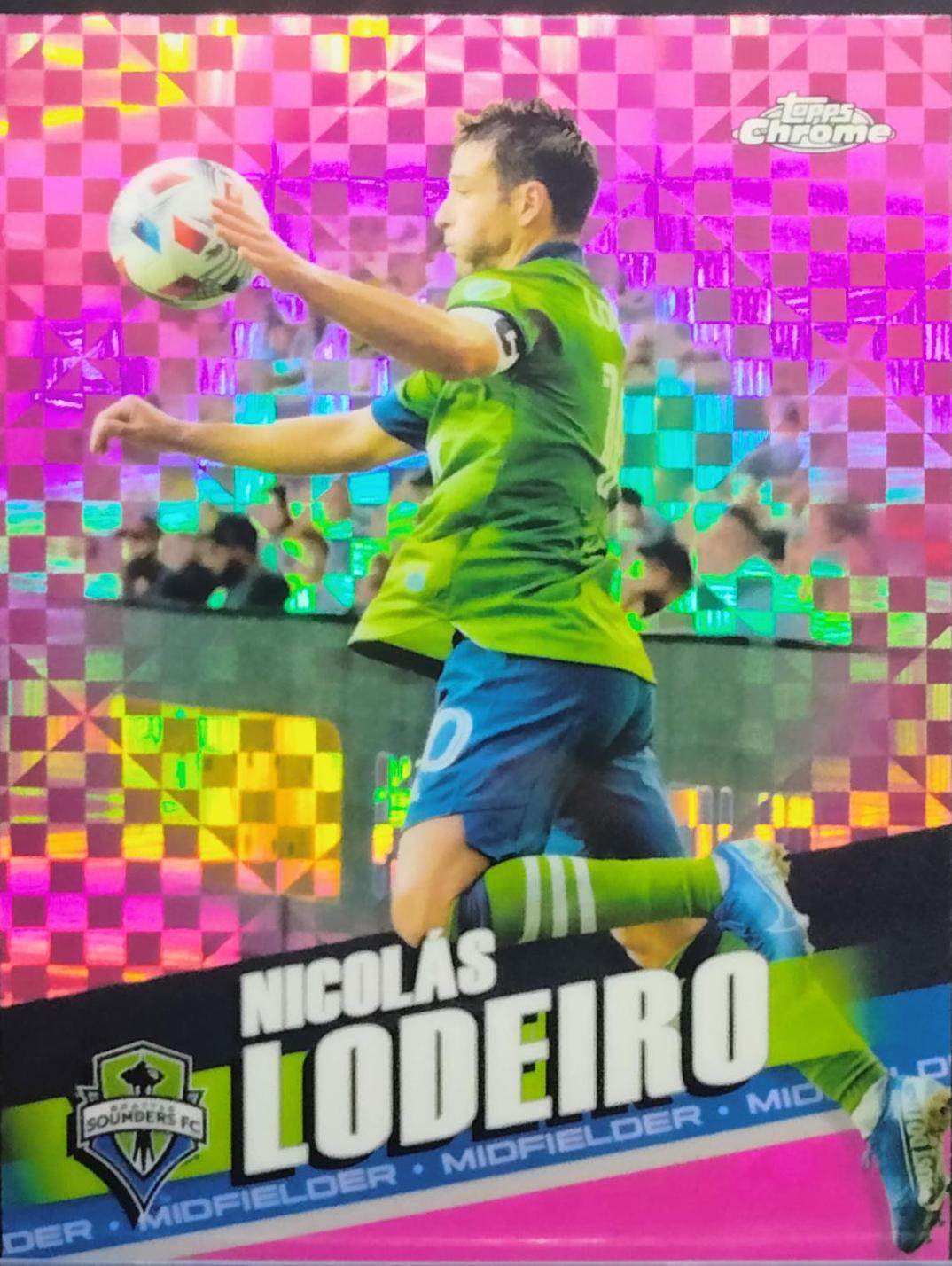 Nicolas Lodeiro [Pink Xfractor] #10