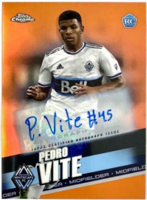 Pedro Vite [Autograph Orange] #106