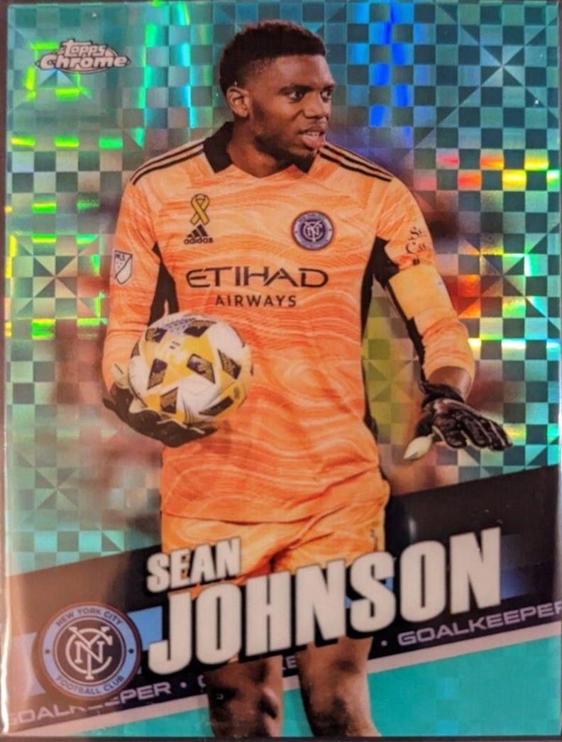 Sean Johnson [Aqua Xfractor] #65