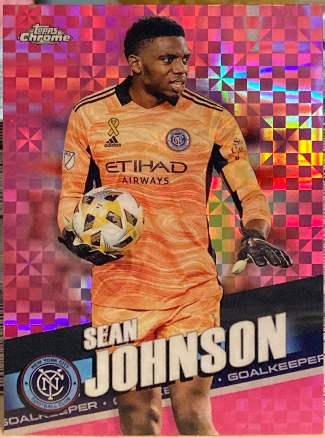 Sean Johnson [Pink Xfractor] #65