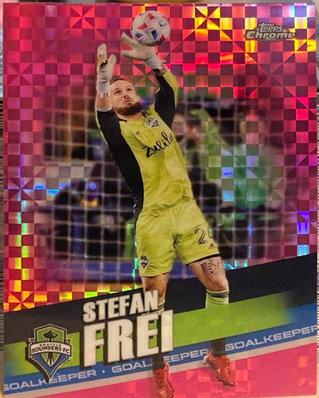 Stefan Frei [Pink Xfractor] #140