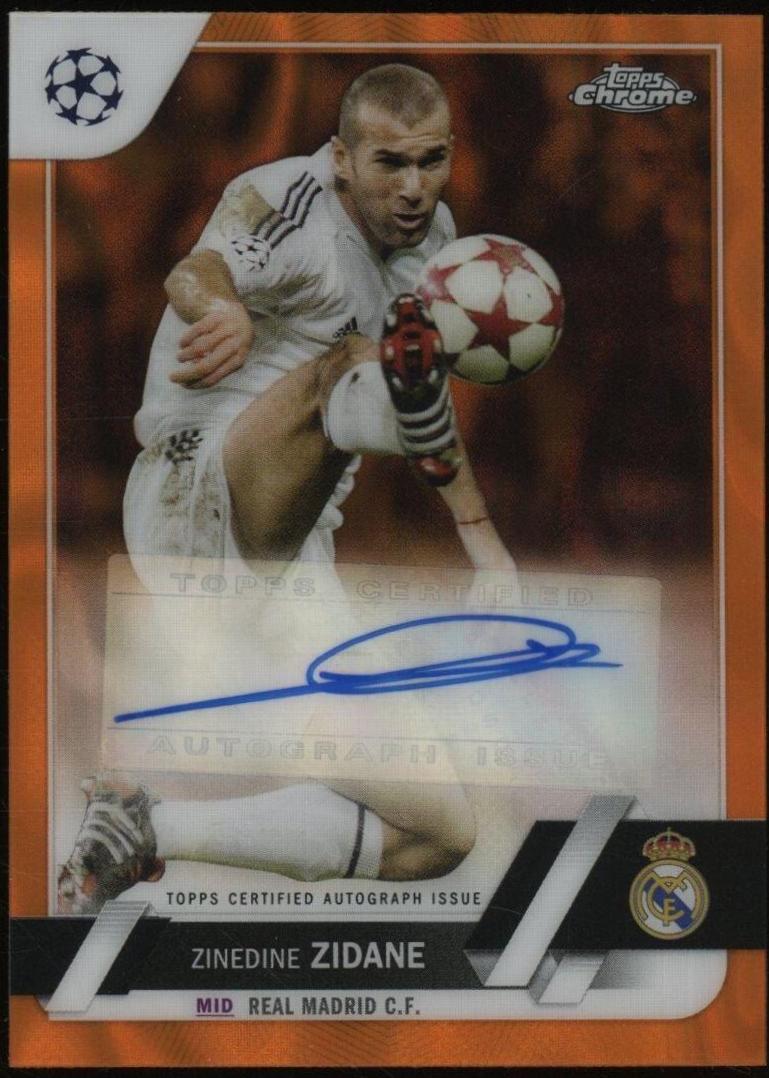 Zinedine Zidane [Orange Lava] #CA-ZZ