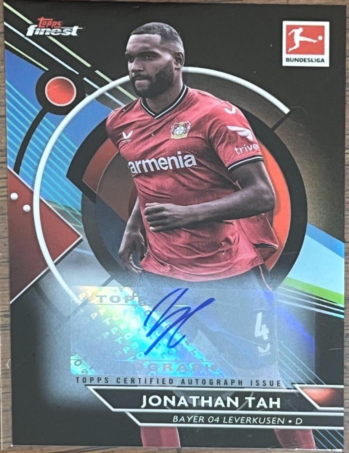 Jonathan Tah [Black] #BCA-JTA