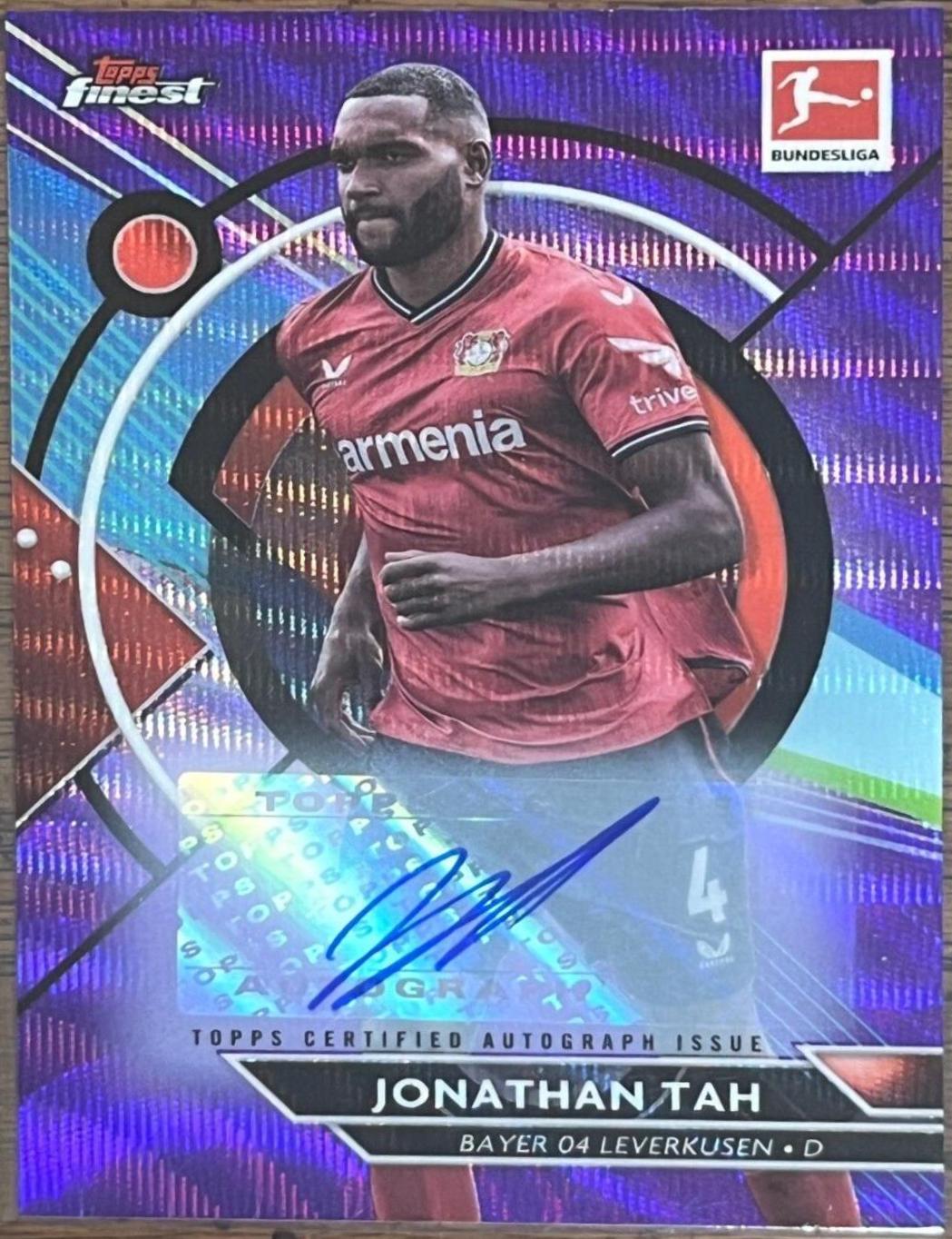 Jonathan Tah [Purple Wave] #BCA-JTA